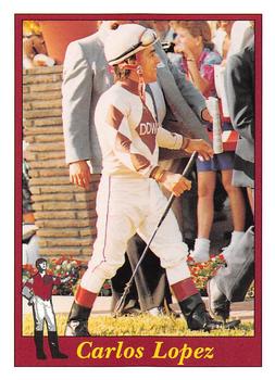 1995 Jockey Star #124 Carlos Lopez Front